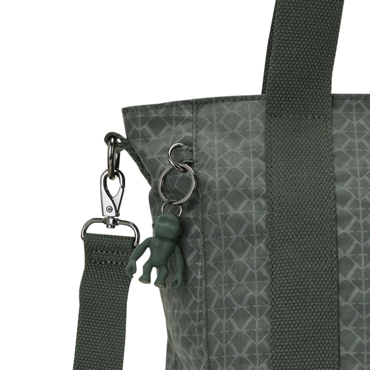 Kipling-Asseni S-Small Tote (With Removable Shoulderstrap)-Sign Green Embosse-I6232-F6C