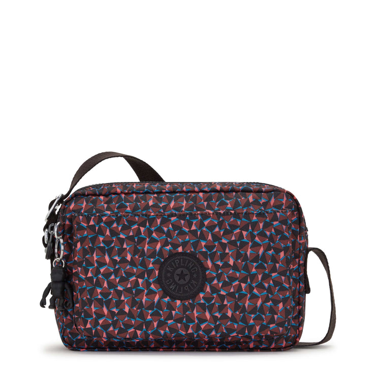 KIPLING-Abanu M-Medium Crossbody-Happy Squares-I6237-B3X