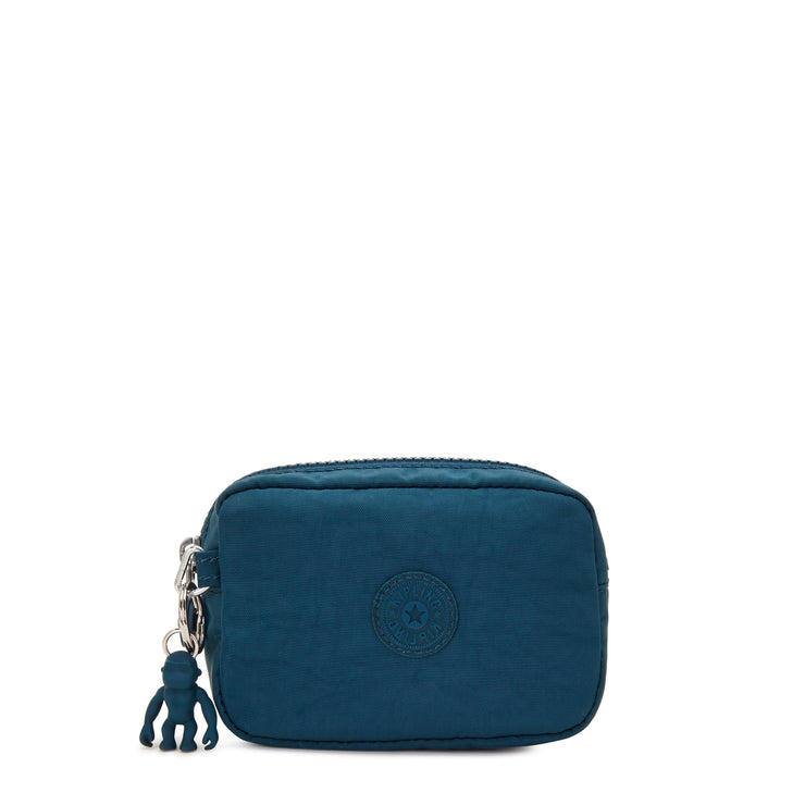 KIPLING Small Pouch Female Cosmic Emerald Gleam S