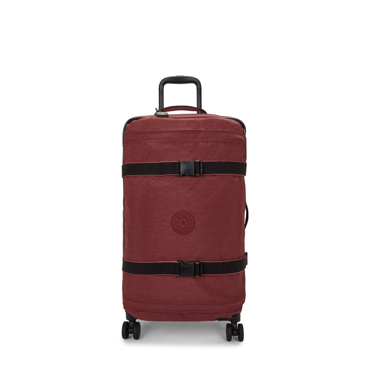 KIPLING-Spontaneous M-Medium Wheeled Luggage-Flaring Rust-I6918-A1N