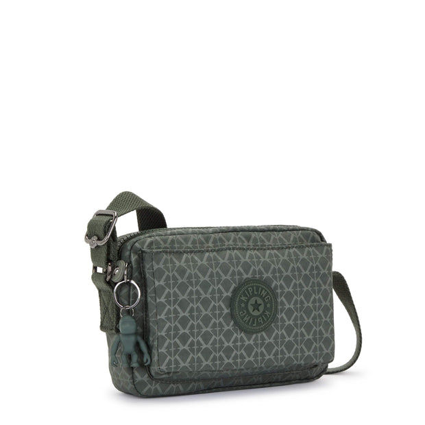 Kipling-Abanu-Small Crossbody-Sign Green Embosse-I7248-F6C