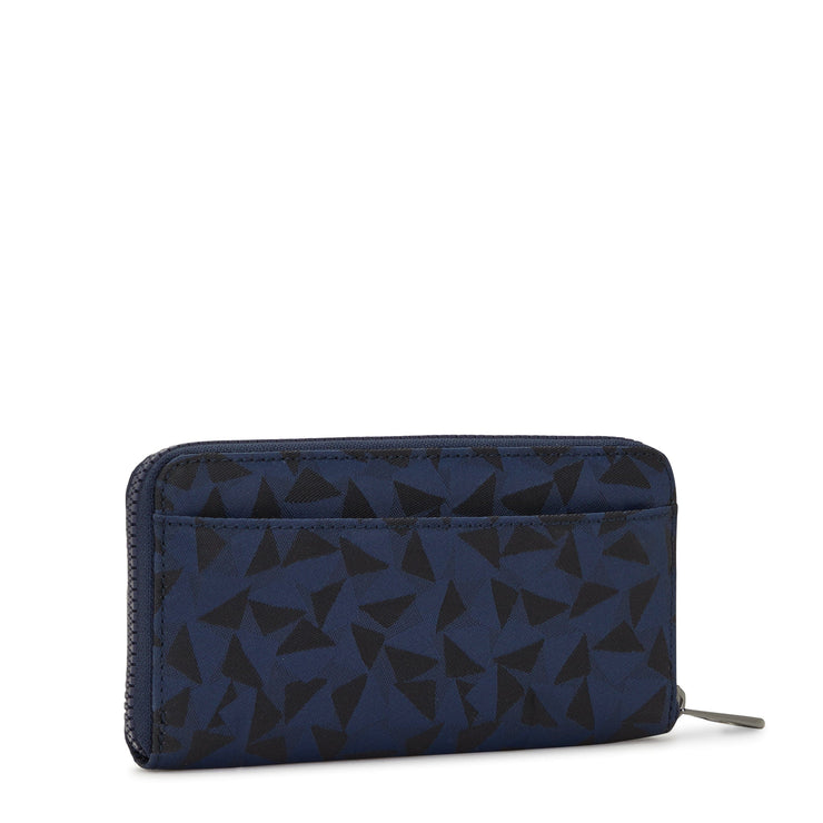 Kipling-New Imali-Large Wallet-Endless Navy Jacquard-I7503-3Qa