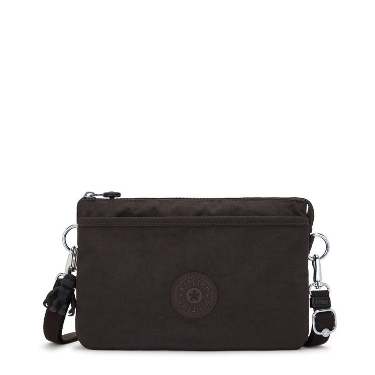 KIPLING-Riri-Small Crossbody (With Removable Strap)-Nostalgic Brown-I7590-G1R