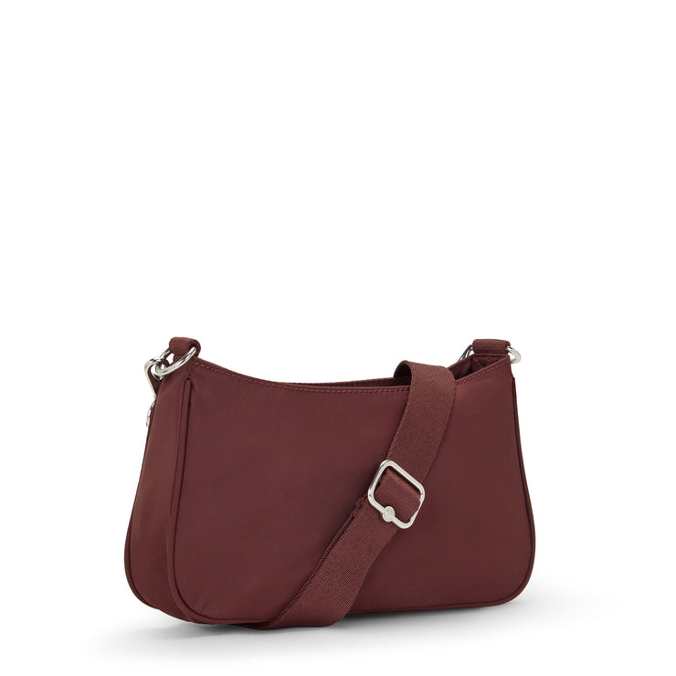 Kipling-Lauri-Small Shoulderbag (With Two Detatchable Strap)-Deep Aubergine-I7608-5Lc