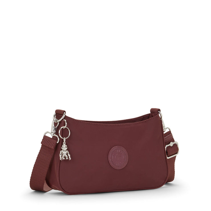 Kipling-Lauri-Small Shoulderbag (With Two Detatchable Strap)-Deep Aubergine-I7608-5Lc