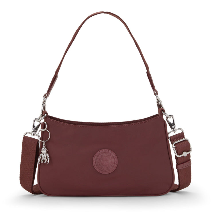 Kipling-Lauri-Small Shoulderbag (With Two Detatchable Strap)-Deep Aubergine-I7608-5Lc