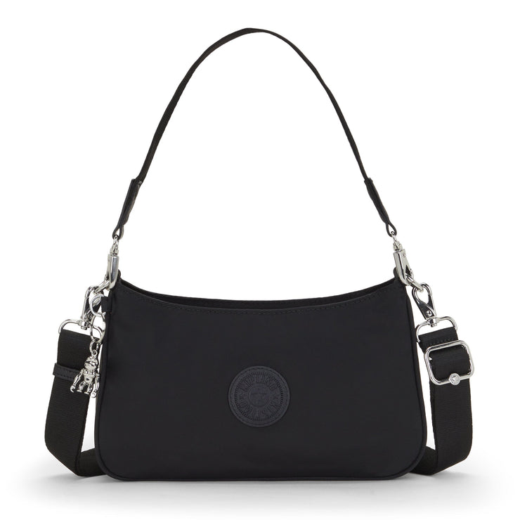 Kipling-Lauri-Small Shoulderbag (With Two Detatchable Strap)-Paka Black C-I7608-T79