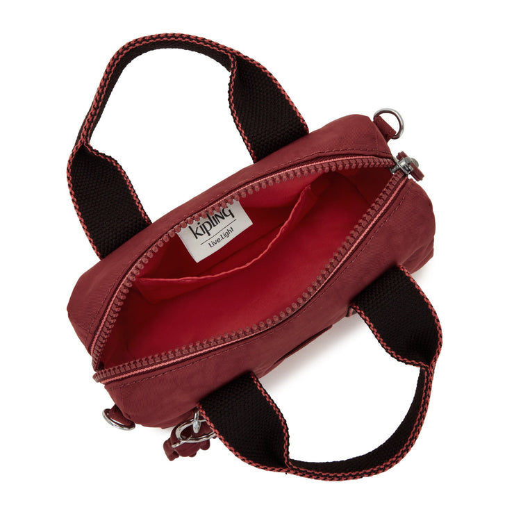 Kipling-Bina Mini-Small Handbag (With Detatchable Straps)-Flaring Rust-I7614-A1N