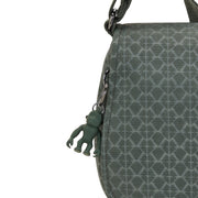 Kipling-Loreen M-Crossbody-Sign Green Embosse-I7677-F6C