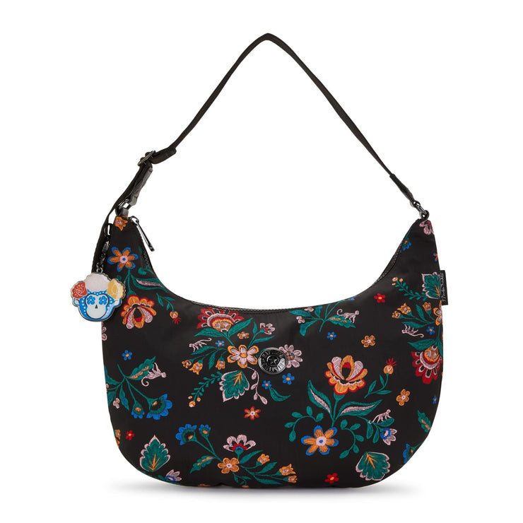 KIPLING-Hania-Medium Shoulderbag-Frida Kahlo Floral-I7684-3NF