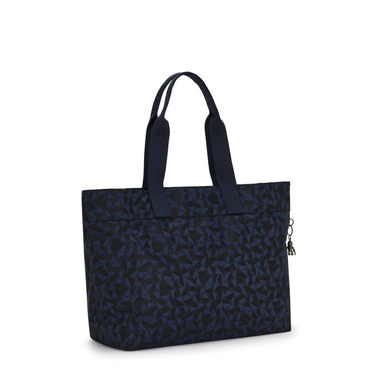 Kipling-Colissa-Large Tote-Endless Navy Jacquard-I7688-3Qa