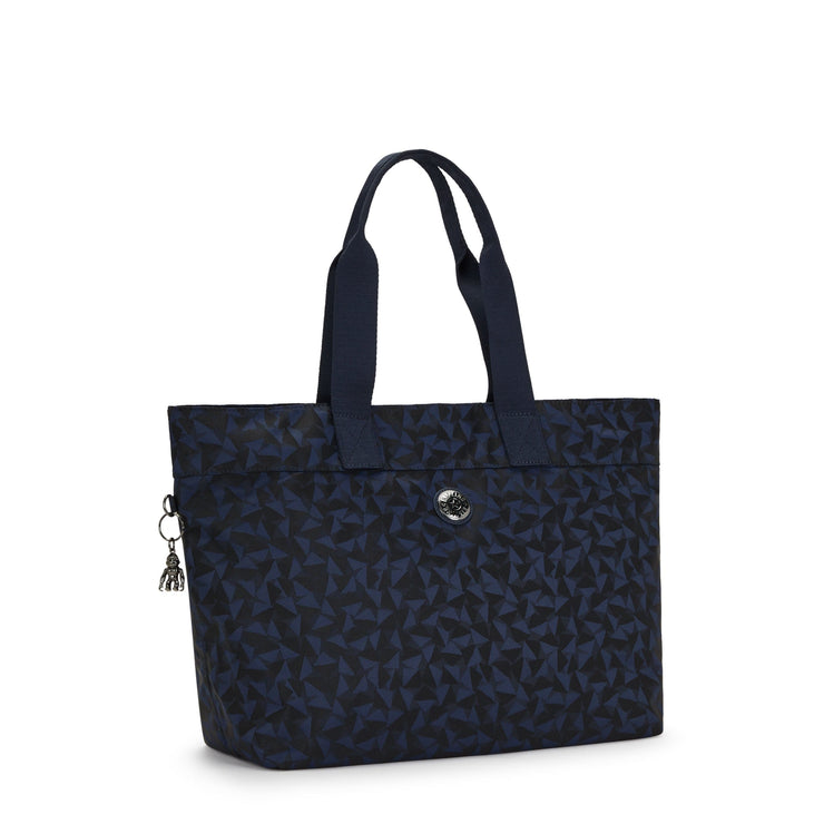 Kipling-Colissa-Large Tote-Endless Navy Jacquard-I7688-3Qa