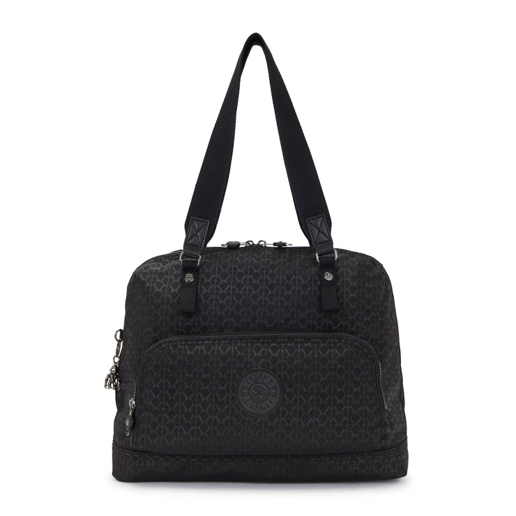 KIPLING-Linza-Large Shoulderbag-Signature Emb-I7692-K59