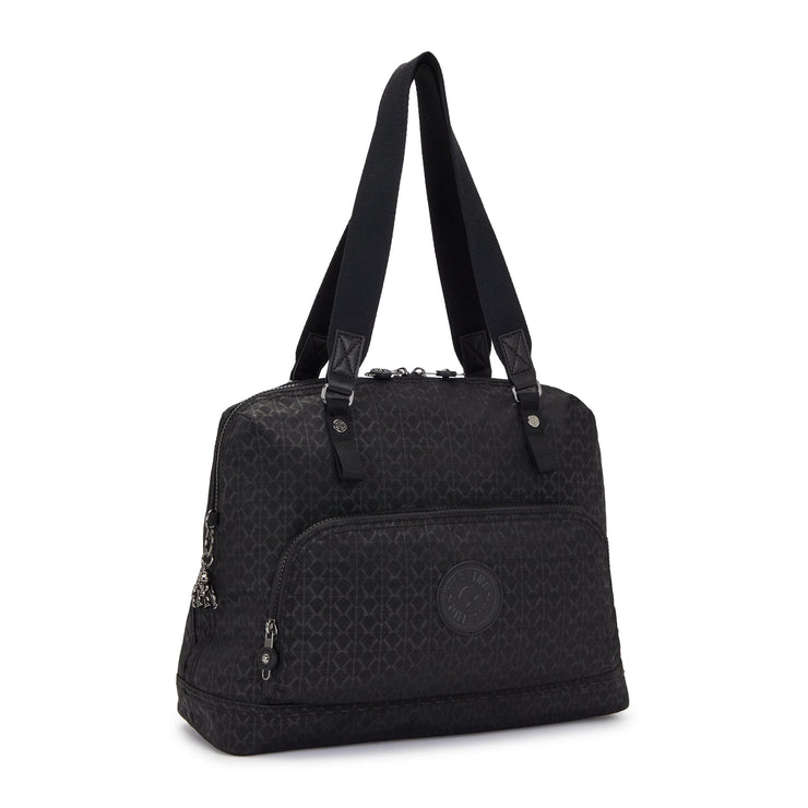 Kipling-Linza-Large Shoulderbag-Signature Emb-I7692-K59