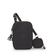 KIPLING-Elvin-Phone Bag (With Extra Pouch)-Black Noir-I7695-P39