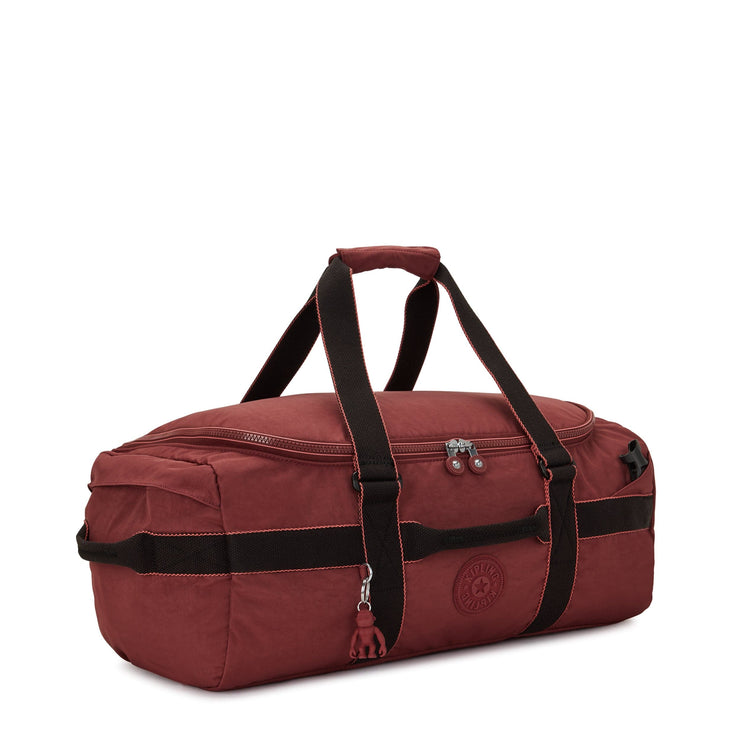 Kipling-Jonis S-Small Weekender (Convertable To Backpack)-Flaring Rust-I7712-A1N