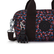 Kipling-Bina Mini-Small Handbag (With Detatchable Straps)-Happy Squares-I7770-B3X