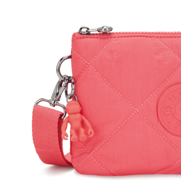 Kipling-Riri-Small Crossbody-Cosmic Pink Quilt-I7824-66U