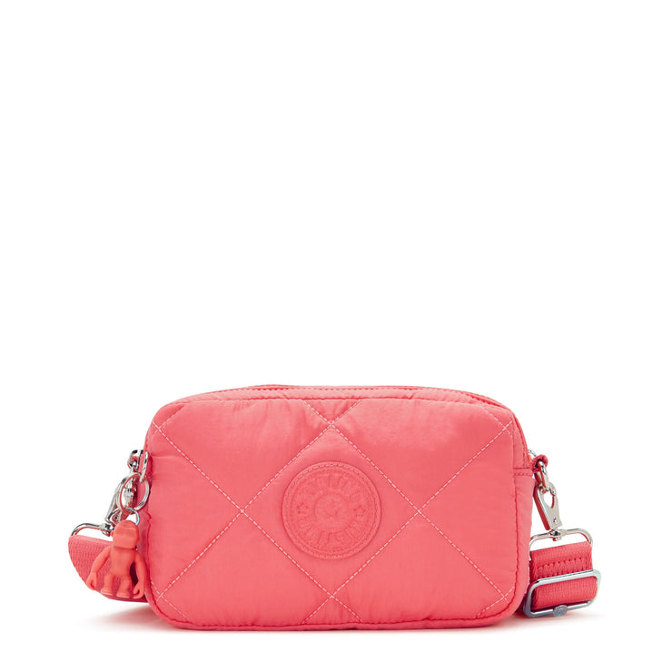 KIPLING-Milda-Small Crossbody-Cosmic Pink Quilt-I7919-66U