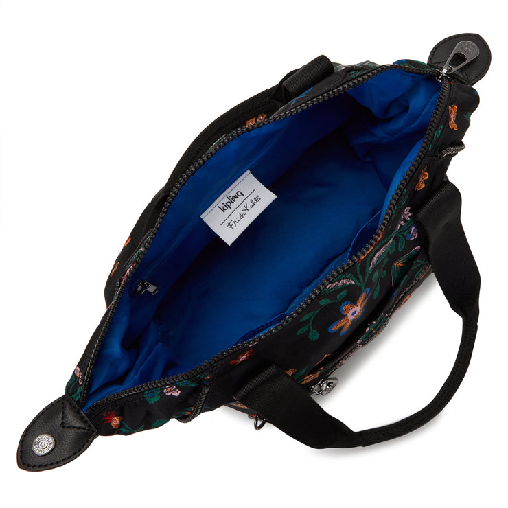 Kipling-Art Mini-Small Handbag (With Removable Shoulderstrap)-Frida Kahlo Floral-I7936-3Nf