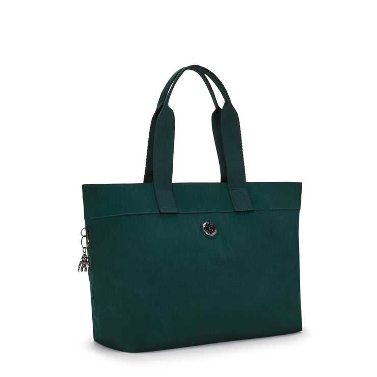 Kipling-Colissa-Large Tote-Deepest Emerald-I7962-Pd3