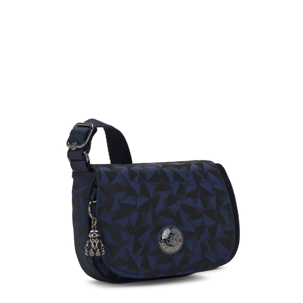 Kipling-Loreen Mini-Crossbody-Endless Navy Jacquard-I7981-3Qa